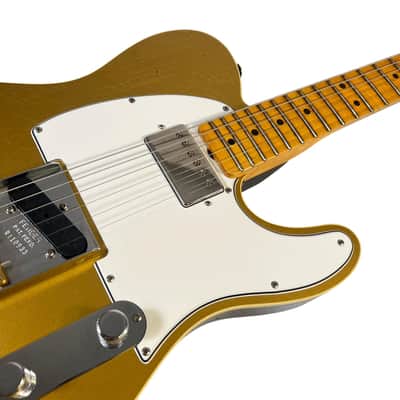 2021 Fender Custom Shop Postmodern Telecaster Journeyman Relic with Closet Classic Hardware - Aged Aztec Gold image 8