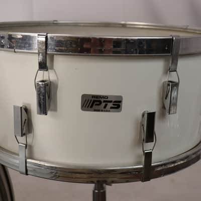 Remo Quadra PST 5pc Drum Set Kit White 22/16/14/13/12" image 11