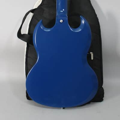 2011 Gibson Melody Maker SG Satin Blue w/ Gig Bag image 3