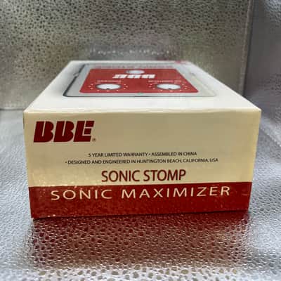 CIB*** BBE Sonic Stomp Sonic Maximizer 2010s - Red image 9