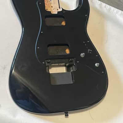 2010's Charvel Mexico Pro Mod So Cal Black Guitar Body Floyd Ready w/ Pickguard image 3