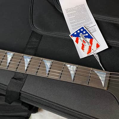 NEW! Jackson American Series Rhoads RR24 HT - Hard Tail - Ebony Fingerboard - Satin Black - 7.4lbs - Authorized Dealer - G05781 image 3