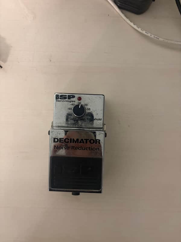 ISP Technologies Decimator Noise Reduction Pedal 2012 - Silver image 1