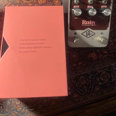 Universal Audio Ruby ’63 Top Boost Amplifier 2022 - Present - Ruby / Silver image 4