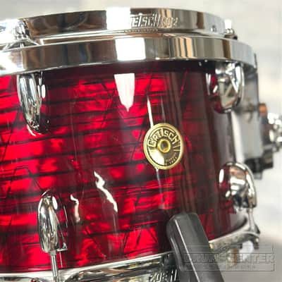 Gretsch Broadkaster 3pc Drum Set 22/12/16 Ruby Red Pearl image 4