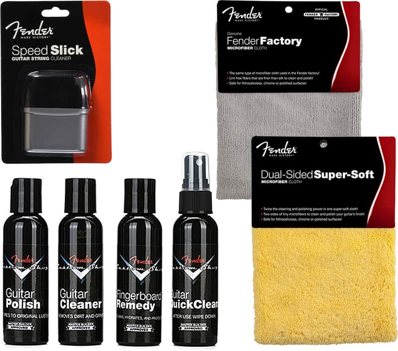 Fender Guitar Super Care Kit w/ String Cleaner image 1