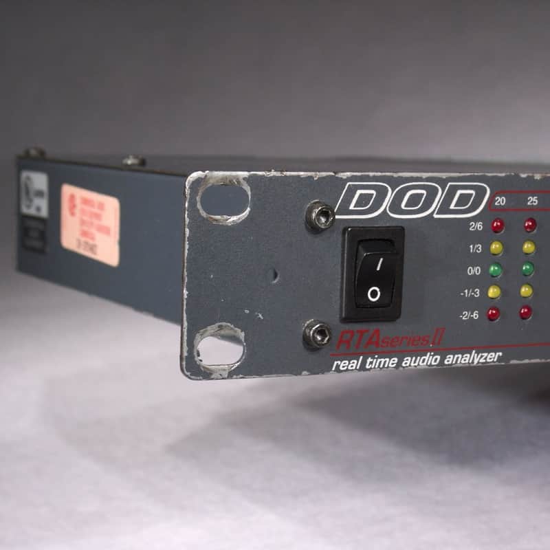 DOD Real Time Analyzer RTA Series II Pro Audio Sound 2 | Reverb