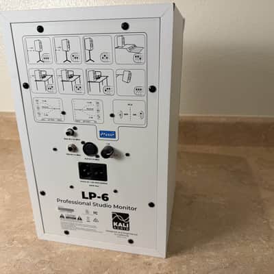 Kali Audio LP-6 Active Studio Monitor (Single) 2021 -White-W-Bluetooth Volume Control image 12
