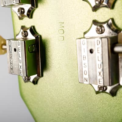 Gibson ES-335 Figured in Satin Sour Apple - Mod Collection - Limited Edition (only 1 piece) 2024 - Satin Sour Apple image 7