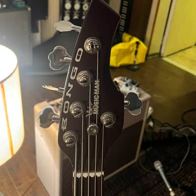 Ernie Ball Music Man Bongo 5 HH 2003 - 2009 - Rolls Burgundy image 3