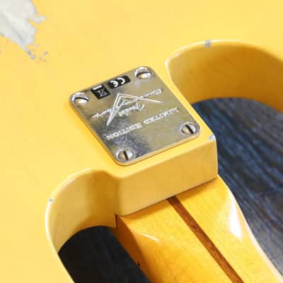 Unplayed! 2021 Fender Limited Edition Custom Shop 1951 Reissue Precision Bass Relic Aged Nocaster Blonde + COA OHSC image 19