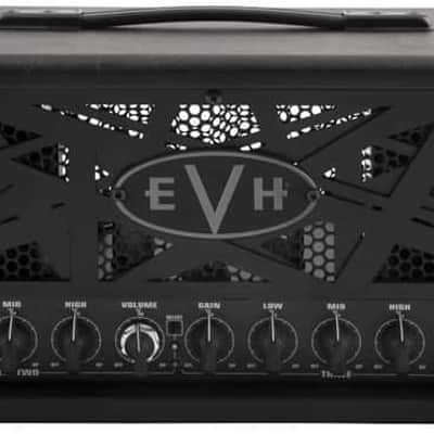 EVH 5150 III 50S 6L6 3-Channel 50-Watt Guitar Amp Head Stealth Black image 1