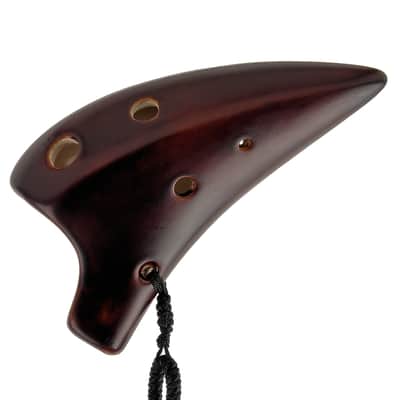Songbird Ocarina Baby DragonTooth 6 Hole Ocarina Strawfire Dragon Tooth image 1