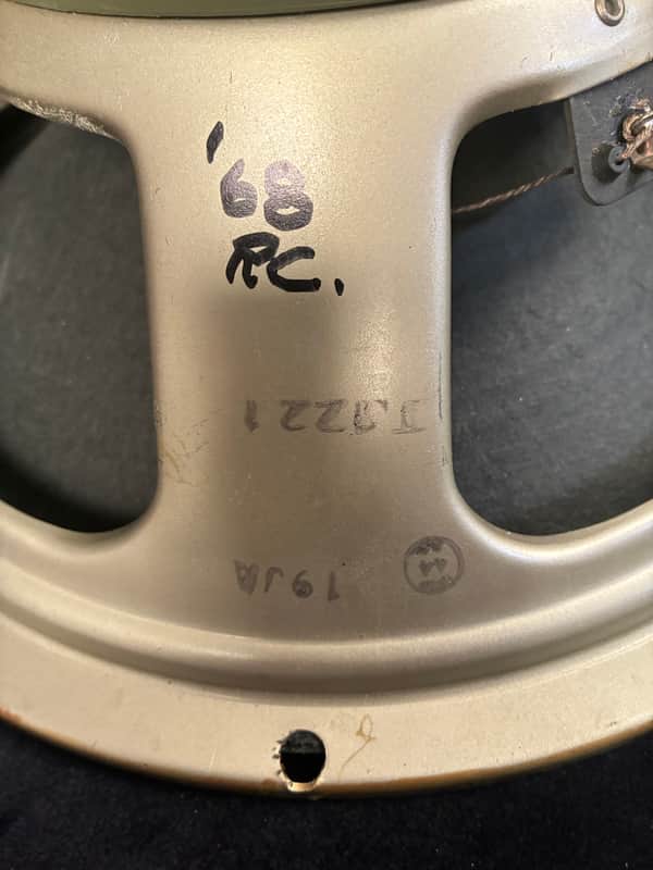 Celestion G12 M 19th week of 1968 image 1