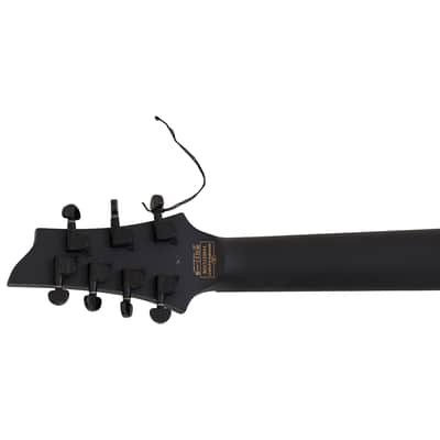Schecter Damien-7 guitar in Satin Black B-Stock 0041 image 7
