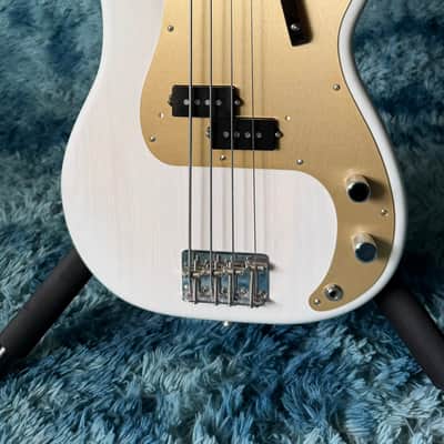 Fender American Original '50s Precision Bass with Maple Fretboard 2018 - White Blonde image 1