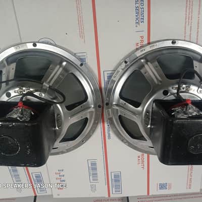 12" FIELD COIL SPEAKERS REAL WOOFERS! 600OHM WOOFER PAIR MCINTOSH PARTS image 11