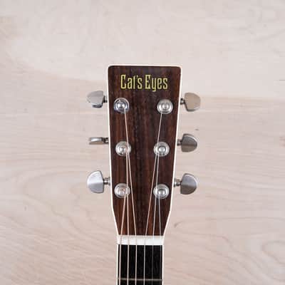 Tokai Cat's Eyes CE-300 Vintage Acoustic Guitar MIJ 1983 Natural Made in Japan w/ Hard Case image 18