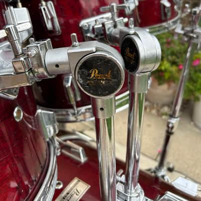 Pearl Professional DLX Series 1987 - Wine Red Lacquer image 11