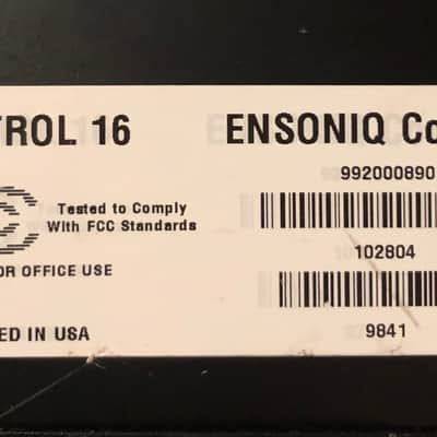 Control 16 Interface for Ensoniq EMU Paris DAW image 5