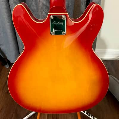 Hagstrom Viking II Ultralux 2000s - Cherry Sunburst image 10