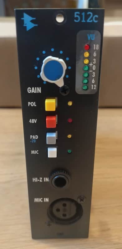 API 512c 500 Series Mic Preamp / DI - 2520 Op-Amp - Two Units Available image 1