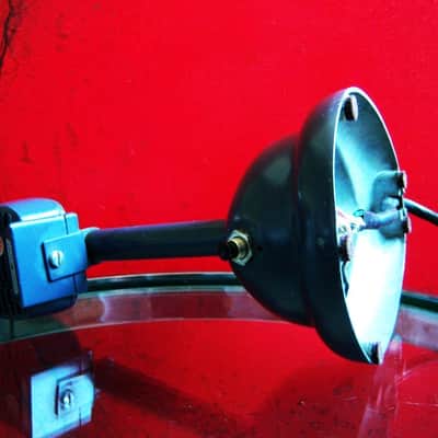 Vintage 1950's General Electric 97U29 / Shure 410 microphone w Shure S-36 stand PROP # 3 image 15