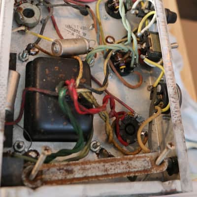 Fender Silverface Vibrolux Reverb Chassis/Head 1972 image 9