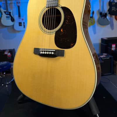 Martin D-28 Standard Series Acoustic Guitar - Natural with Aging Toner FREE PLEK! 970 image 2