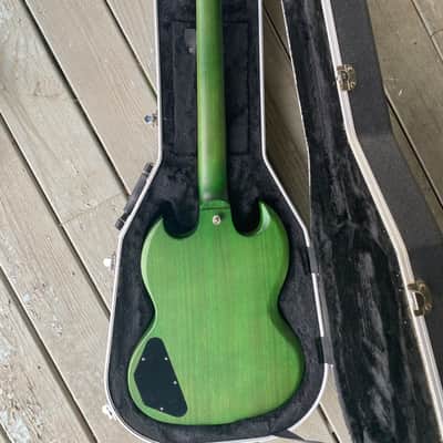 Epiphone SG Classic Worn P90 2020 - Present - Worn Inverness Green image 5