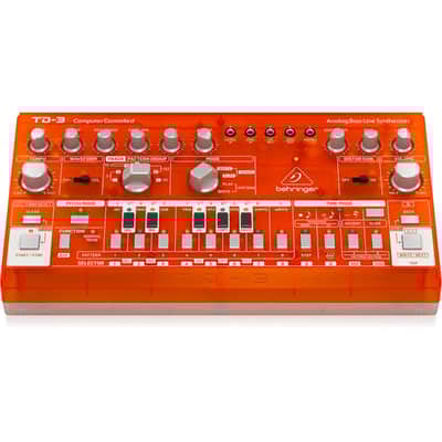 BEHRINGER - SINTETIZADOR BAJO TD-3-TG (NARANJA)