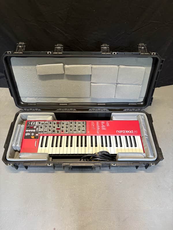 Nord Lead A1 49-Key 26-voice Polyphonic Synthesizer 2014 - 2022 - Red image 1