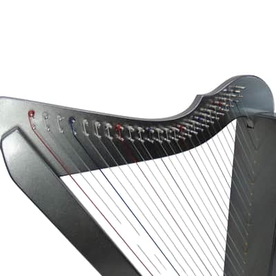 Rees Harpsicle 26-String Harp, Black Sparkle image 2