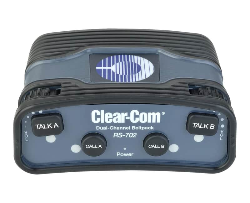 Clear Com RS-702 2ch Analog  Partyline Intercom Belt pack System image 1