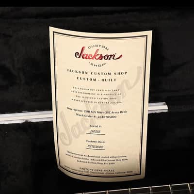 Jackson Custom Shop SL 3S-V Soloist Relic image 7