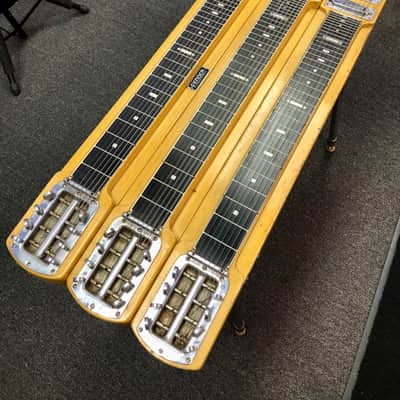 Fender Triple 8 Steel Guitar 1953 with Case and Slide Bars Vintage - Pre Owned image 5