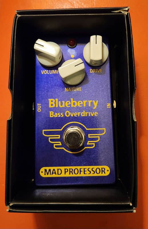 Mad Professor Blueberry Bass Overdrive | Reverb