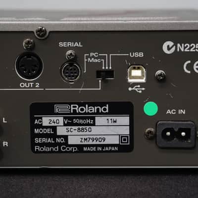 Roland ED Sound Canvas SC-8850 Polyphonic Digital Synth MIDI Sound Module - 240V image 10