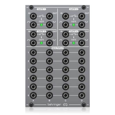 Behringer 173 Quad Gate/Multiples Eurorack Synthesizer Module