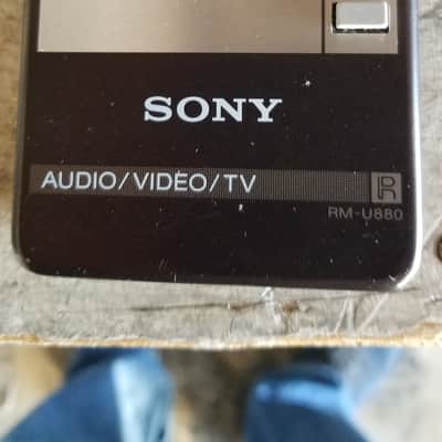 Genuine Sony OEM Remote Control Model RM-U880 for 1980s Sony stereo receivers & TVs image 2