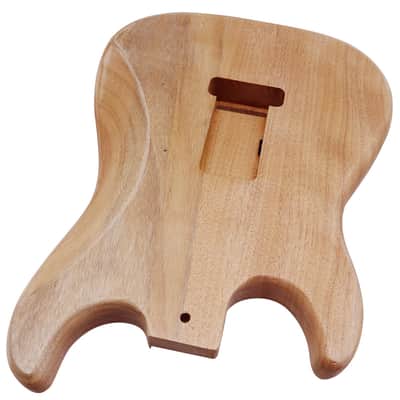 ST Guitar Body Okoume Wood Guitar Barrel image 5
