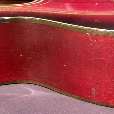 CIRCA 1963 Yamaha Nippon Gakki Dynamic Guitar No.10 Red Label image 16