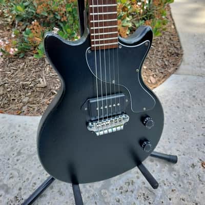 Epiphone Double Cut Junior Dr Skull Neck Gibson P100 Custom Build DC image 1