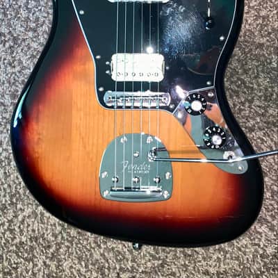 2022 Fender Player Jaguar HS with   Pau Ferro Fretboard electric guitar locking tuners ohsc image 3
