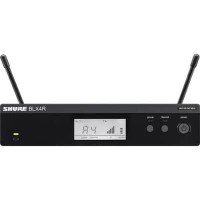 Shure BLX24R/SM58 J11 Wireless Rack-mount Vocal System w/ SM58 (J11: 596 - 616 MH) image 4