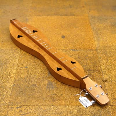 McSpadden 4FHCC 4-String Flathead Hourglass Dulcimer Cherry w/Padded Gig Bag image 2
