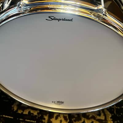 Slingerland 6.5" x 14" Studio King Snare Drum - Del Norte Black Lacquer image 6