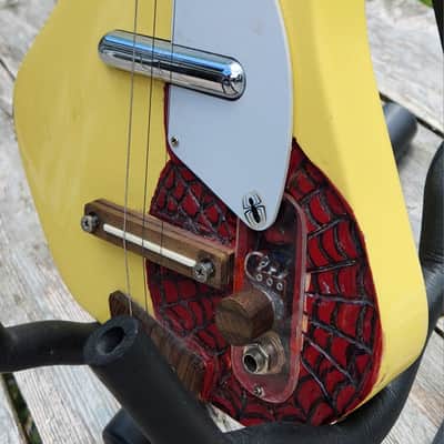 Loog / Third Man Model VI TV Yellow Mini Electric 2010s USA image 5