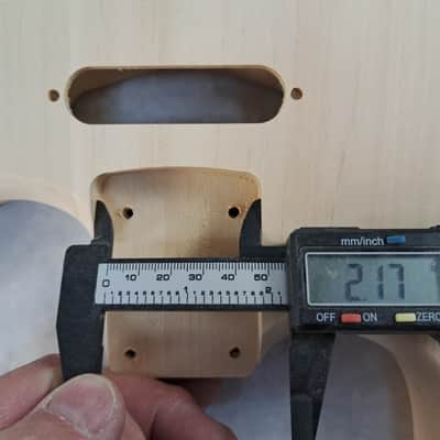 Unfinished Basswood SSS Hardtail guitar body - fits Fender Strat Stratocaster necks J2371 image 8