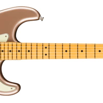 Fender American Professional Classic Stratocaster Maple Fingerboard - Faded Firemist Gold image 7